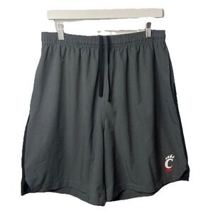 Rivalry Threads Cincinnati Bearcats Shorts Mens XL Gray Black Athletic Gym NCAA